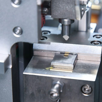 Usine bonne qualité entièrement automatique Robot bras haute fréquence circulaire tct pcd carbure pointe lame de scie dents brasage prix de la machine