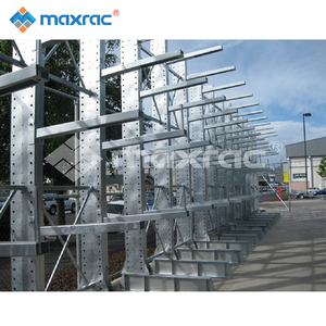 Nhiệm vụ trung bình 5 Lớp Hai Mặt Kết Cấu Thép cantilever kệ cho công nghiệp kho bảo vệ chống ăn mòn carton - Product Image 5