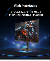 Usine OEM 23.8 24 27 32 pouces 1K 2K 4K 75 144 165 Hz plat N-a-no IPS Lcd ordinateur PC Esports affichage moniteur de jeu