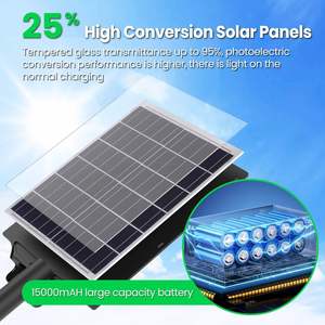 Luces de Jardín LED Solares IP65 para Exteriores, para Césped, Patio, Camino, Farola - Product Image 3