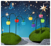 Lámpara de Calle Decorativa Minimalista, Manualidades, Luminosa, Brillante, Religiosa, de Resina 3D, para la Noche