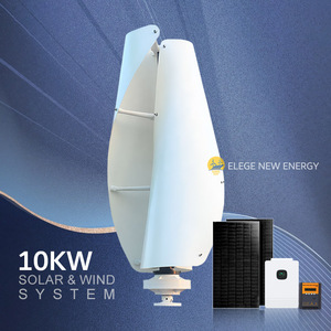 พลังงานทดแทน 300w 400w 800w 1kw 2kw เทคโนโลยีกังหันลมแกนตั้งแบบ FS สำหรับใช้ในบ้าน ราคาประหยัด - Product Image 1