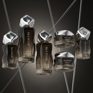 Sang Trọng Tóc Huyết Thanh Kem Dưỡng Da Frosted Chai Thủy Tinh 30Ml Hình Dạng Độc Đáo Không Thường Xuyên Thiết Kế Lụa Màn Hình In Pipette Nhỏ Giọt - Product Image 5