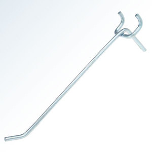 Anti Rust Single Metal Pegboard <b>Hook</b> Slatwall Goods Hanging Hardware For Retail Supermarket <b>Wall</b> - Product Image 4