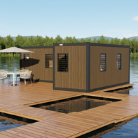 Casa Contenedor de Lujo, Casas Modulares Expandibles, Villa Prefabricada, Sistema Insonorizado, Entorno Silencioso, Edificio de Oficinas al Aire Libre