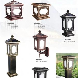 Luces solares para jardín, lámpara de pared para exteriores, 40x40x55cm, impermeable, alimentada por energía Solar, para decoración de Patio y jardín - Product Image 1