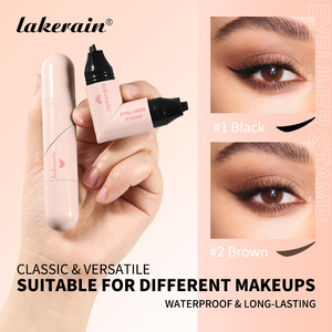 Delineador de Ojos Mate en Forma de V de Larga Duración, de Lujo, Personalizado, de Marca Privada, Doble Punta, Negro Natural, Resistente al Agua - Product Image 2