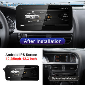 STWEI MTK8581 10,25 pouces 12,3 pouces CarPlay sans fil Auto Andorid14 Autoradio multimédia pour AUDI 08-16 A4 B8 S4 Unité principale Radio - Product Image 3