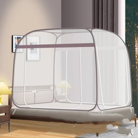 Tenda Gratis pemasangan baru musim panas, tenda kelambu kawat rumah dapat dilepas satu potong, tenda untuk tempat tidur luar ruangan dengan fitur lipat
