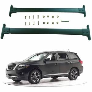 Barras Transversales para Techo de Auto JOESHIER, Aleación de Aluminio, Capacidad de Carga 100 kg + Portaequipajes, Rieles de Fácil Instalación para Nissan Pathfinder 2005-2012 - Product Image 3