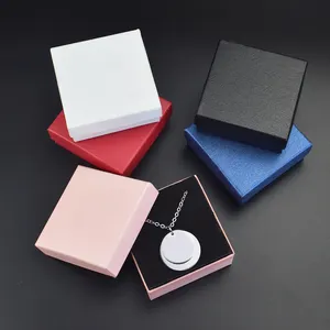 Ring Ohrringe Armband Manschetten knöpfe Krawatte Kleine Box Custom Design Muster Papier Pappe Geschenk box für Schmuck Set