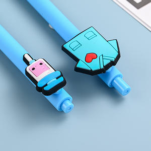 Toptan tıbbi temalı PVC hemşire doktor jel Lnk kalemler Charms aksesuar ile hastane kullanımı için 0.5mm yazma genişliği - Product Image 6