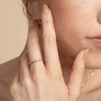 Bijoux de mode Milskye, argent 925 plaqué or 18 carats, anneaux œil de cheval éternels, cadeau pour filles