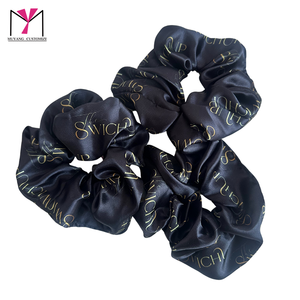 ผลิตภัณฑ์ใหม่ของ MUYANG ยางรัดผมแบบมีโลโก้สั่งทำได้ MOQ ต่ำ อุปกรณ์ต่อผม - Product Image 3