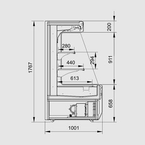Réfrigérateur de supermarché Commercial, boissons, petit présentoir réfrigérateur marchandise congélateur <span class=keywords><strong>vitrine</strong></span> - Product Image 6
