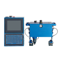 Draagbare pneumatische stippenmarkeringmachine, handbediende micro-percussie pinmarker, 300W metaalgraveermachine voor VIN chassisnummer