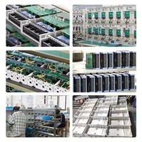 Compteur d'énergie domestique triphasé numérique LCD avec affichage à quatre fils, précision classe 1, 220V/380V