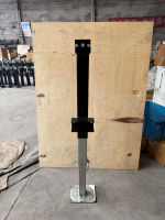 Nouvel épandeur d'engrais, attache pour tondeuse, avec stabilisateurs en acier, certifié CE+ISO+TUV, 7000 LB, 3 tubes