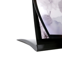 Support d'affichage portable mini A3/A4 enroulable, cadre en aluminium, bannière rétractable pour la publicité et les expositions, imprimé sur le dessus de la table