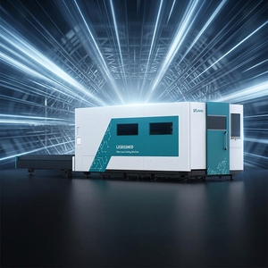 Máquina de Corte Láser de Fibra de Alta Precisión de 1500W LX3015HCO, Máquina de Corte de Aluminio LXSHOW, Máquina de Corte Láser de Fibra Encerrada - Product Image 1