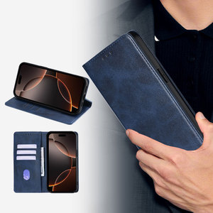 Funda de Cuero PU para Teléfono Móvil <span class=keywords><strong>Google</strong></span> <span class=keywords><strong>Pixel</strong></span> 9 <span class=keywords><strong>Pro</strong></span> 9 8 <span class=keywords><strong>Pro</strong></span> 8 7 <span class=keywords><strong>Pro</strong></span> 7 <span class=keywords><strong>6</strong></span> <span class=keywords><strong>Pro</strong></span> <span class=keywords><strong>6</strong></span> 5, Funda Magnética con Ranuras para Tarjetas - Product Image 2