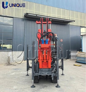 Haute Performance Portable 160M Type de chenille rotatif plate-forme de forage de puits d'eau prix d'usine Unique pour puits d'eau - Product Image 6