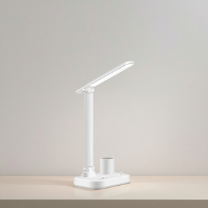 LONTOR RL243モダンな充電式LEDデスクランプウォームホワイトライトフレキシブルE26電球ベースABS/プラスチックボディバッテリー読書室用 - Product Image 6