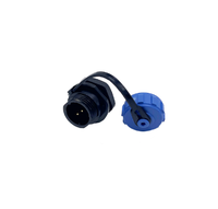 Connecteurs circulaires industriels étanches Weipu SP11/SP13/SP17/SP21/SP29 IP68 en plastique, 2 à 7 broches, 26 D/C