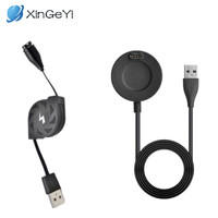 Cable USB Tipo-C Retráctil Inteligente de 1M, 3A, Carga Rápida, Carcasa Metálica Trenzada, Cable de Cobre Puro, para Garmin Vivomove 3 Music, Impresora, IOS