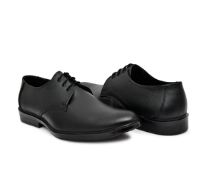 Chaussures habillées décontractées légères en cuir véritable noir pour hommes, coupe classique, confortables pour le quotidien et les affaires, design intemporel, livraison rapide - Product Image 2
