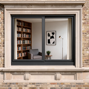 <b>Secured</b> by Design Thermal Break Noiseless Aluminium Sliding Window AS2047 Certified Profile for UK Residential Property - Product Image 1