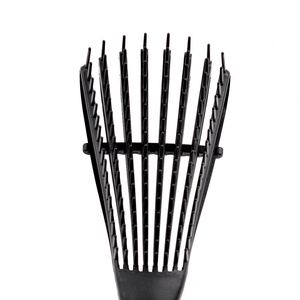 Brosse démêlante antistatique en plastique à logo personnalisé, vente directe usine, peigne creux Octopus, brosse à cheveux ventilée pour cheveux secs et humides - Product Image 3