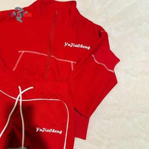 Abbigliamento Sportivo Y2K Estivo per Donne, Completo in Maglia Waffle a Maniche Lunghe, Tuta Due Pezzi con Giacca con Zip e Pantaloncini - Product Image 2