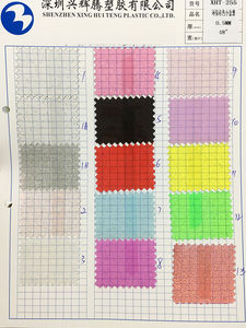 ฟิล์มพีวีซีใสสีสันสดใสขนาด 0.5 มม. สำหรับทำกระเป๋าเครื่องสำอาง/ของตกแต่ง/เสื้อกันฝน - Product Image 6