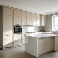Cuisine Modulaire Personnalisable 2026 : Ensemble de Meubles de Cuisine Modernes en Bois à Vendre