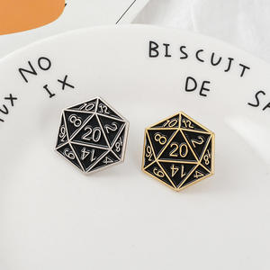 เข็มกลัดเคลือบลายการ์ตูนน่ารักแบบกำหนดเอง ลายเกม Dungeons and Dragons รูปมังกร - Product Image 6