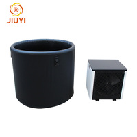 Baignoires plongeantes froides en PVC Baignoire à glace portable Baignoires à glace gonflables avec système de refroidissement pour la cryothérapie de récupération de fitness