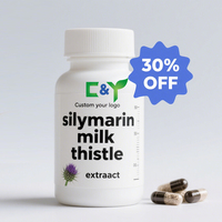 Suplemen Makanan Sehat Kapsul Ekstrak Milk Thistle Silymarin Suplemen Kapsul Milk Thistle