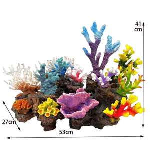 Accessoires modernes en plastique pour aquarium de paysage marin, décoration d'aquarium de corail pour usage extérieur - Product Image 3