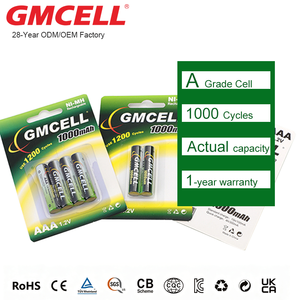 1.2v Nickel Metal Hydride <b>Batteries</b> 1.5V USB <b>AA</b> Rechargeable <b>Battery</b> Type-C 1000 Cycle Li-ion <b>Batteries</b> - Product Image 2
