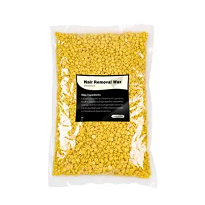 Doll Wax Pearlescent Gold Depilation Wax Beans 1kg Glitter Wax Golden Hard Solid Hard Rosin Depilation 1000g