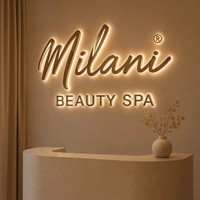 Letrero LED Personalizado para Negocios, Letreros Luminosos LED, Logotipo Acrílico 3D Personalizado, Letrero Retroiluminado LED, Letras de Canal LED