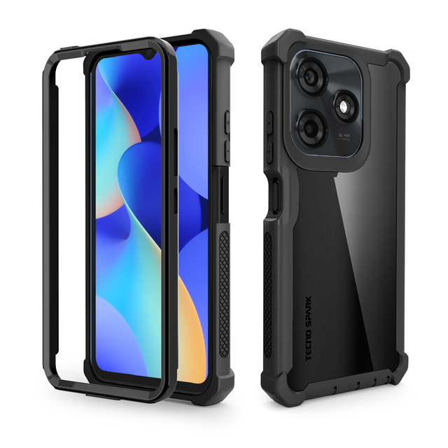 Space Phone case for Spark 10 Pro Colorful Bumper case Shockproof Back Cover for Spark 10c