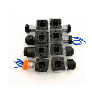 12V 24V CC 18mm 11mm 9.4mm MPM DIN 43650 Forma A Forma B Forma C Conector Hembra Impermeable para Bobina Solenoide DIN con LED - Product Image 5