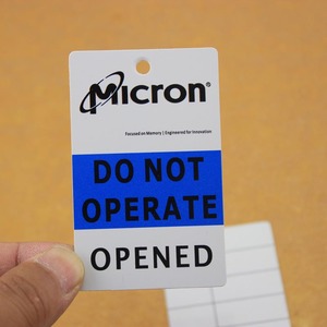 Etichette in Carta/PVC Stampate di Alta Qualità per Abbigliamento/Borse/Scarpe - Vendita all'Ingrosso - Product Image 1