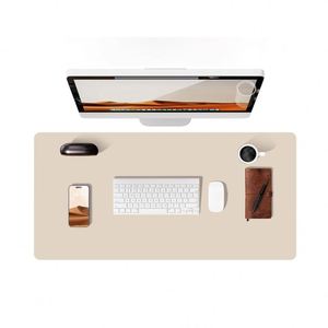 Protector de Escritorio para Portátil, Alfombrilla de Escritorio Antideslizante de Cuero PU, Impermeable, para Oficina y Hogar - Product Image 1