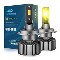 Phares de voiture LED H11 3000K Golden-eye 12V soigneusement sélectionnés, 880 M4 9006 Feux antibrouillard PSX26W Universels