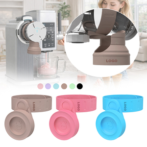 Nouvel arrivage : Couvercle en silicone anti-goutte pour machine à crème glacée <span class=keywords><strong>Ninja</strong></span> Creami Swirl séries NC700 NC701 – Récupérateur de gouttes - Product Image 4