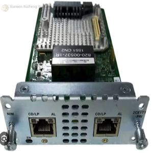Module de données T1/E1 à 2 ports Multiflex Nim-2ce1t1-pri, canalisation vocale, neuf, original, en stock, automatisation industrielle - Product Image 1