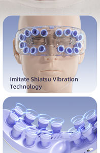 K5 göz masaj bluetooth parlayan parlak göz masaj akıllı akıllı taşınabilir yatıştırıcı nemlendirici göz masaj maskesi - Product Image 6